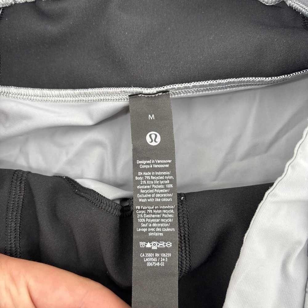 Lululemon Surge Jogger Pants Mens M Gray Athletic Ankle Zip LM59565 - Picture 5 of 7